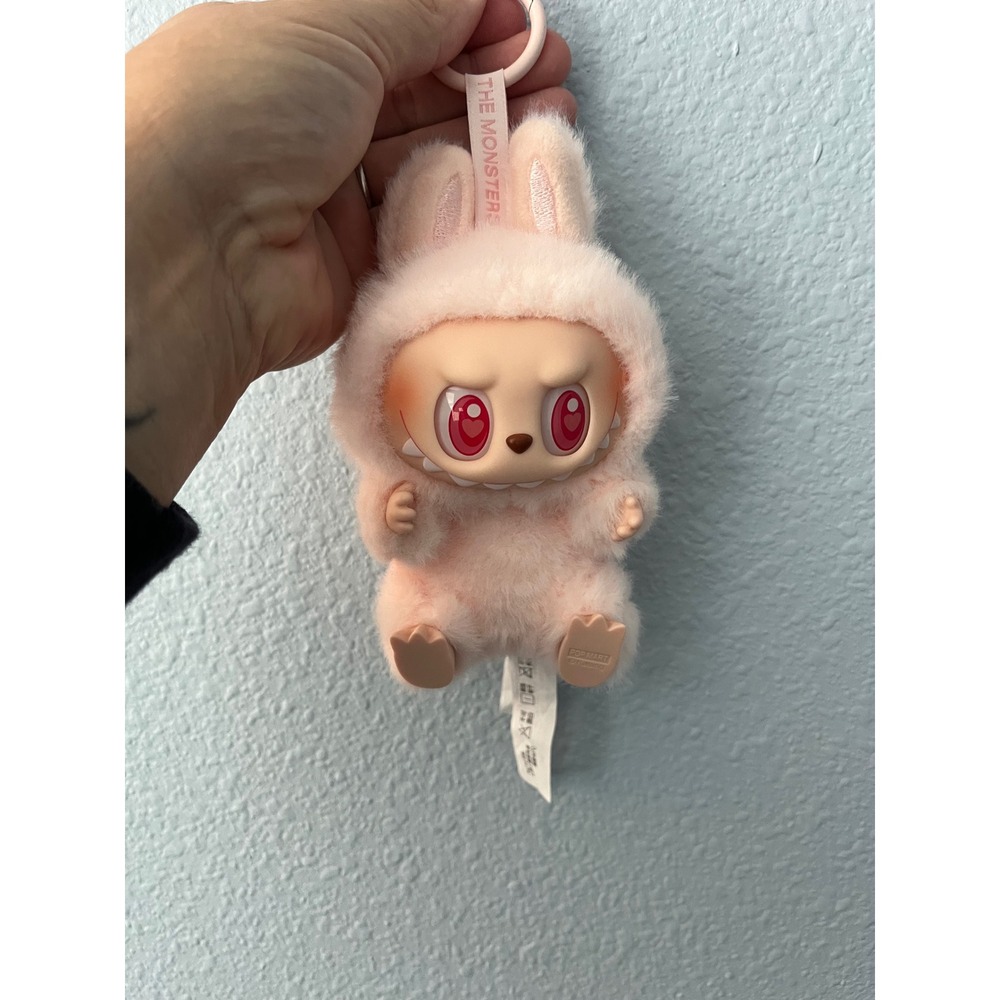 The Monsters Lucky Bag Bunny Plush Keychain Pink Kawaii Cute